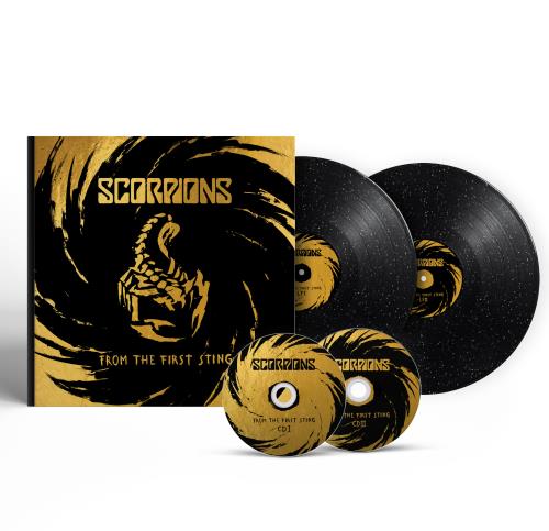 Scorpions From The First Sting - Deluxe Bookpack Edition - Sparkle Vinyl 2LP+2CD - Sealed 2-LP vinyl record set (Double LP Album) UK SCO2LFR876998