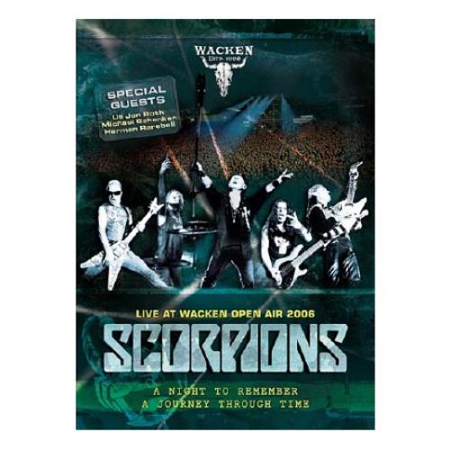Scorpions Live At Wacken 2006 DVD UK SCODDLI422668