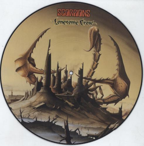 Scorpions Lonesome Crow - EX picture disc LP (vinyl picture disc album) UK SCOPDLO810873