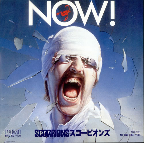 Scorpions Now! 7" vinyl single (7 inch record / 45) Japanese SCO07NO513373