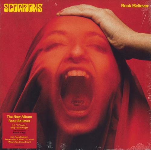 Scorpions Rock Believer vinyl LP album (LP record) German SCOLPRO820180