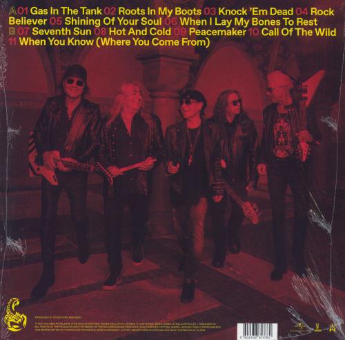 Scorpions Rock Believer vinyl LP album (LP record) German SCOLPRO820180