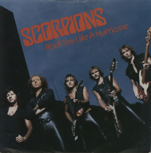 Scorpions Rock You Like A Hurricane 7" vinyl single (7 inch record / 45) UK SCO07RO466457