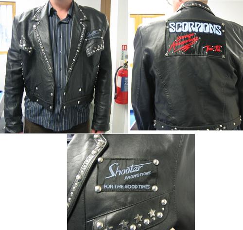 Scorpions Savage Amusement Tour '88 jacket UK SCOJASA345695