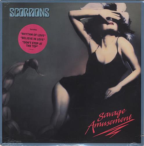 Scorpions Savage Amusment - Sealed vinyl LP album (LP record) US SCOLPSA404336
