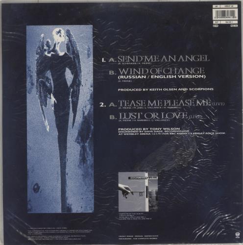 Scorpions Send Me An Angel 12" vinyl picture disc (12 inch picture record) UK SCO2PSE27559