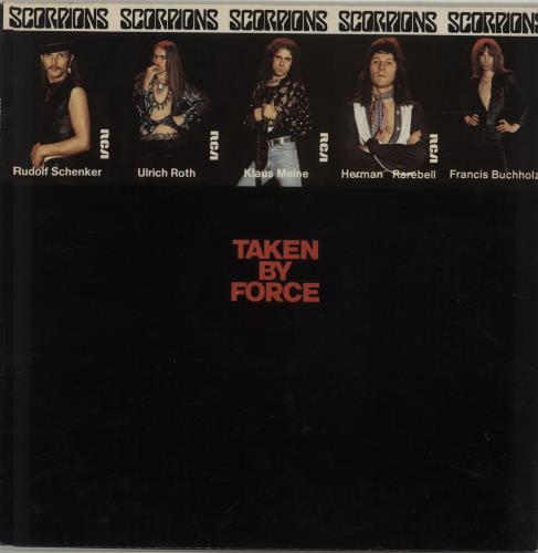 Scorpions Taken By Force - 2nd vinyl LP album (LP record) UK SCOLPTA687607