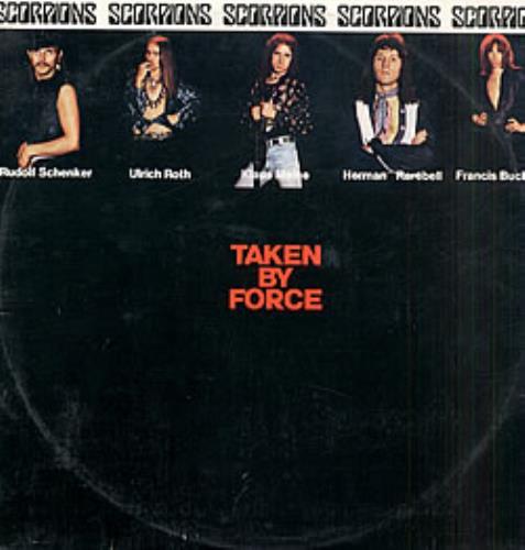 Scorpions Taken By Force vinyl LP album (LP record) Brazilian SCOLPTA235066