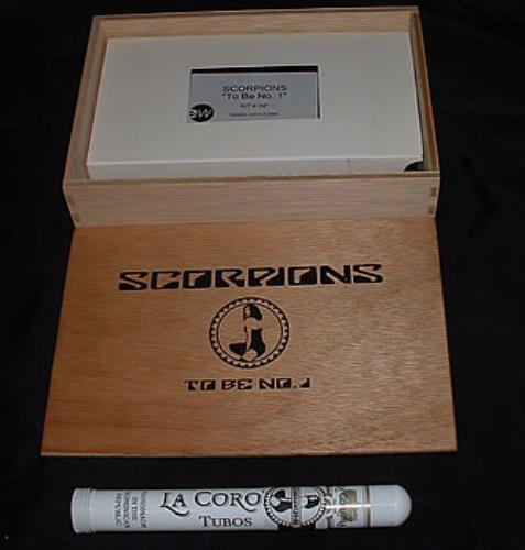 Scorpions To Be No. 1 box set US SCOBXTO318461