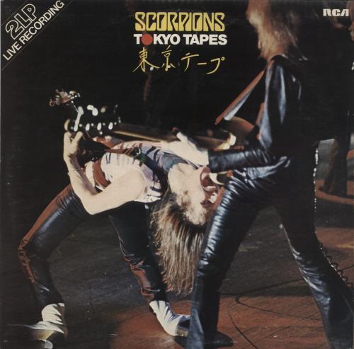 Scorpions Tokyo Tapes - 1st - EX 2-LP vinyl record set (Double LP Album) UK SCO2LTO865816