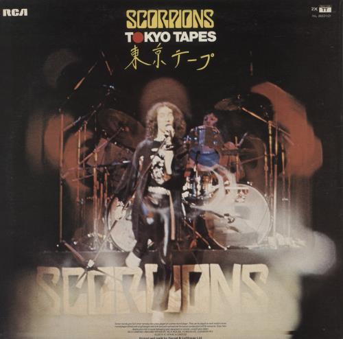 Scorpions Tokyo Tapes - 1st - EX 2-LP vinyl record set (Double LP Album) UK SCO2LTO865816
