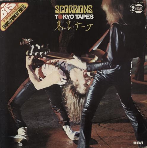 Scorpions Tokyo Tapes - EX 2-LP vinyl record set (Double LP Album) French SCO2LTO792369