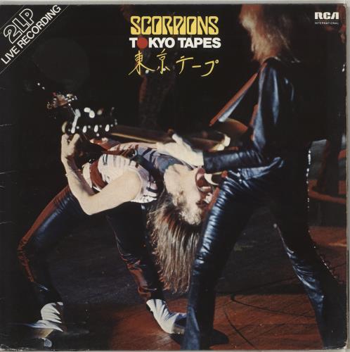 Scorpions Tokyo Tapes 2-LP vinyl record set (Double LP Album) German SCO2LTO714348