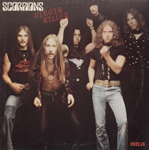 Scorpions Virgin Killer vinyl LP album (LP record) Italian SCOLPVI813831