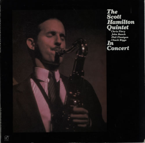 Scott Hamilton In Concert vinyl LP album (LP record) US HM2LPIN615777