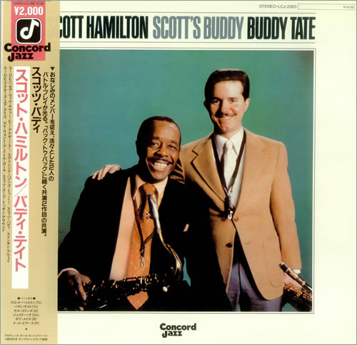 Scott Hamilton Scott's Buddy vinyl LP album (LP record) Japanese HM2LPSC452747