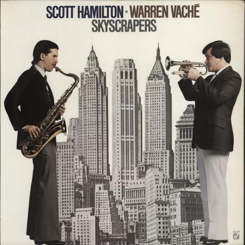 Scott Hamilton Skyscrapers vinyl LP album (LP record) US HM2LPSK496131