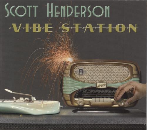Scott Henderson Vibe Station CD album (CDLP) US 4ERCDVI784636