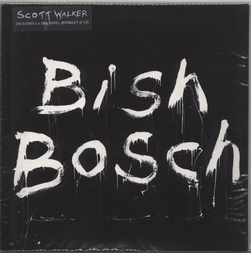 Scott Walker Bish Bosch - 180gm + CD + Stickered 2-LP vinyl record set (Double LP Album) UK SWL2LBI690690