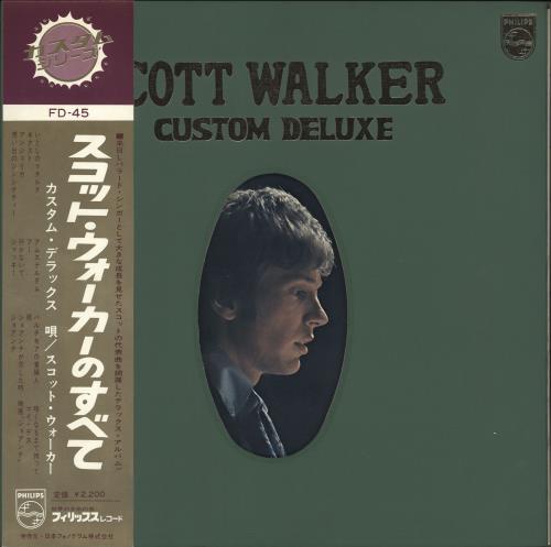 Scott Walker Custom Deluxe vinyl LP album (LP record) Japanese SWLLPCU554207