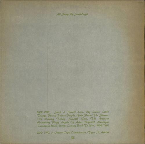 Scott Walker Fire Escape In The Sky - The Godlike Genius Of Scott Walker - VG vinyl LP album (LP record) UK SWLLPFI783352