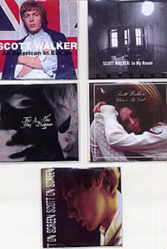 Scott Walker Five Easy Pieces - 5xCD-R CD-R acetate UK SWLCRFI261855