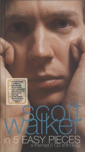 Scott Walker In 5 Easy Pieces CD Album Box Set UK SWLDXIN372526