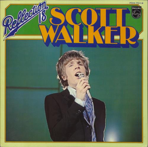 Scott Walker Reflection 18 vinyl LP album (LP record) Japanese SWLLPRE804356