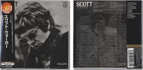 Scott Walker Scott CD album (CDLP) Japanese SWLCDSC393831