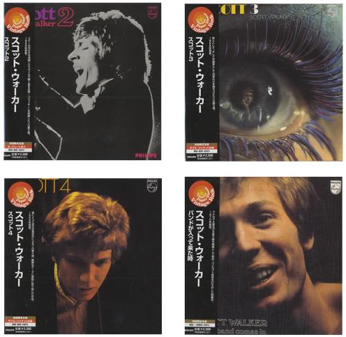 Scott Walker Vintage Rock Paper Sleeve Collection 5-CD album set Japanese SWL5CVI441365
