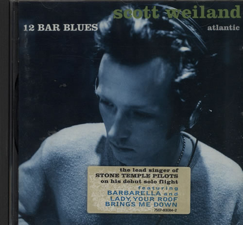 Scott Weiland 12 Bar Blues - Misprinted Version CD album (CDLP) German S.WCDBA579089