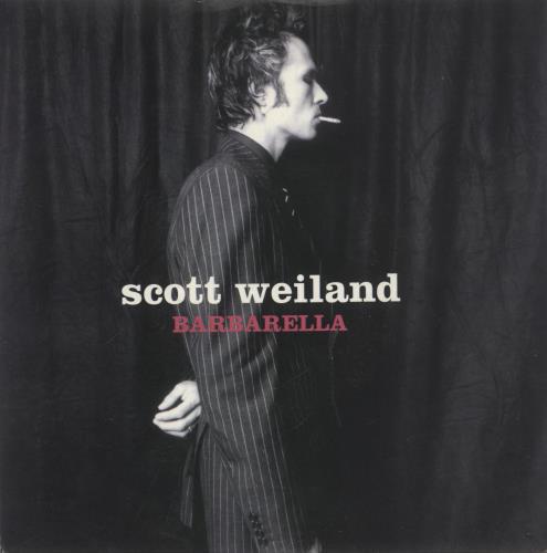 Scott Weiland Barbarella - Pink Vinyl 7" vinyl single (7 inch record / 45) UK S.W07BA356405