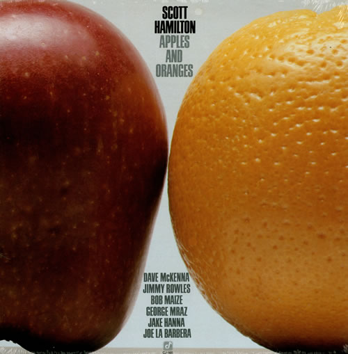 Scott Hamilton Apples And Oranges Sealed US vinyl LP album (LP record