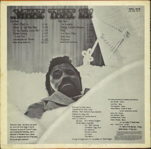 Screamin' Jay Hawkins ...What That Is! vinyl LP album (LP record) UK SJWLPWH771224