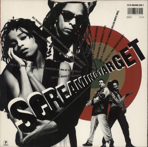 Screaming Target Knowledge 'N' Numbers 12" vinyl single (12 inch record / Maxi-single) UK S.T12KN625832