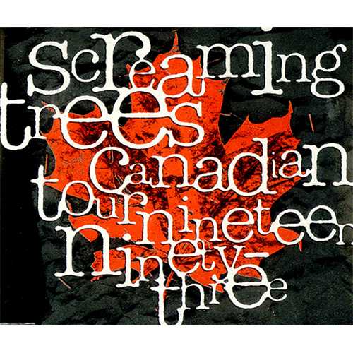 Screaming Trees Canadian Tour Nineteen Ninety-Three CD album (CDLP) Canadian SCTCDCA409349