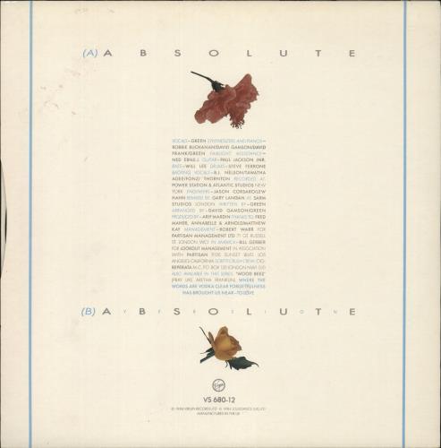 Scritti Politti Absolute 12" vinyl single (12 inch record / Maxi-single) UK SCR12AB73579