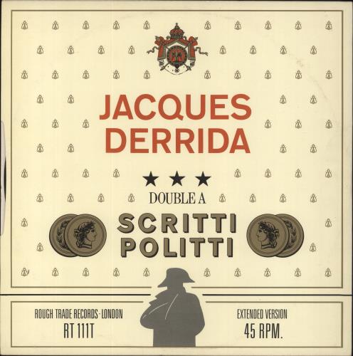 Scritti Politti Asylums In Jerusalem + Print [Jinks] 12" vinyl single (12 inch record / Maxi-single) UK SCR12AS798887