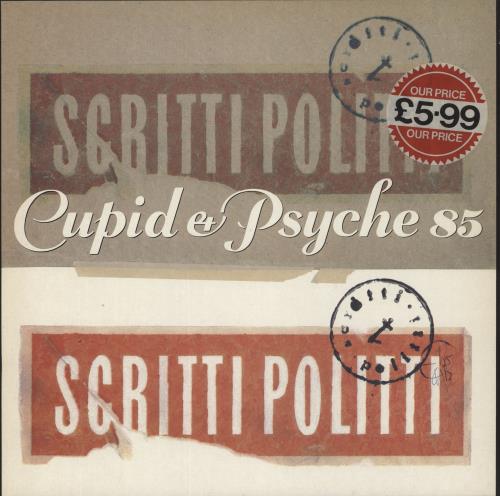Scritti Politti Cupid & Psyche 85 vinyl LP album (LP record) UK SCRLPCU581346