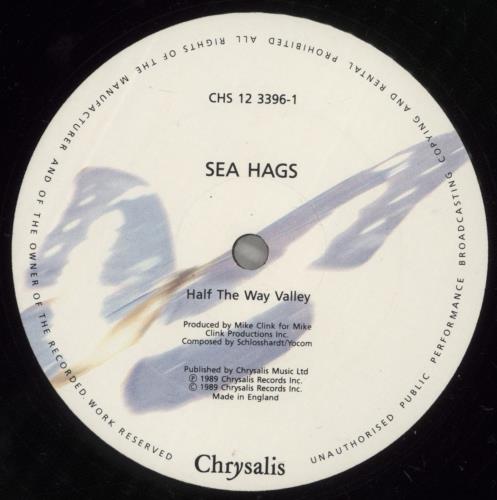 Sea Hags Half The Way Valley 12" vinyl single (12 inch record / Maxi-single) UK VFC12HA596612