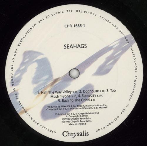 Sea Hags Sea Hags vinyl LP album (LP record) UK VFCLPSE592657