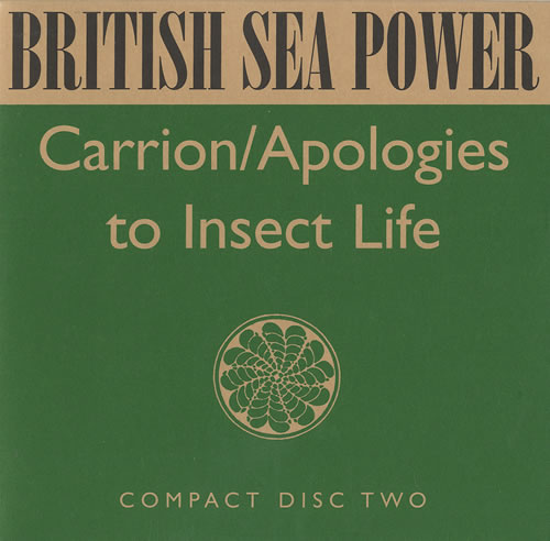 Sea Power Carrion / Apologies To Insect Life 2 CD album set (Double CD) UK BPW2CCA472355