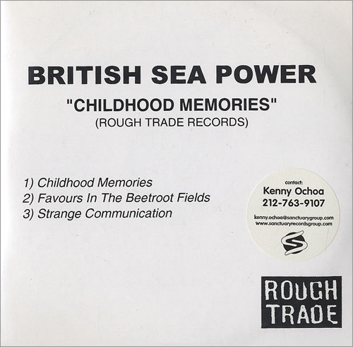Sea Power Childhood Memories CD-R acetate UK BPWCRCH481399