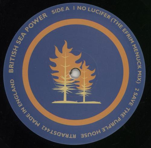 Sea Power No Lucifer [The Efrim Menuck Mix] 10" vinyl single (10 inch record) UK BPW10NO427720