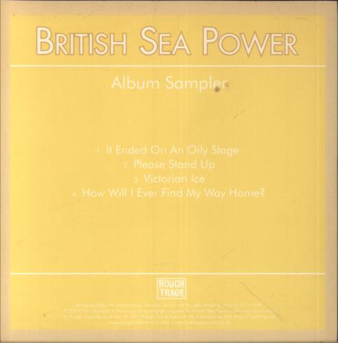 Sea Power Open Season - Album Sampler CD single (CD5 / 5") UK BPWC5OP343992