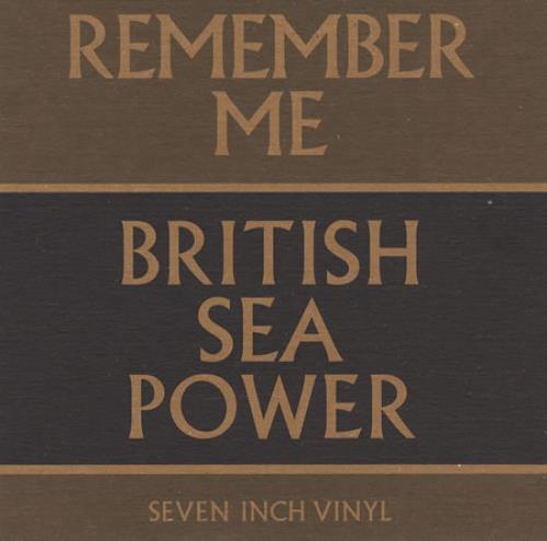 Sea Power Remember Me - Beachcomber 7" vinyl single (7 inch record / 45) UK BPW07RE282545