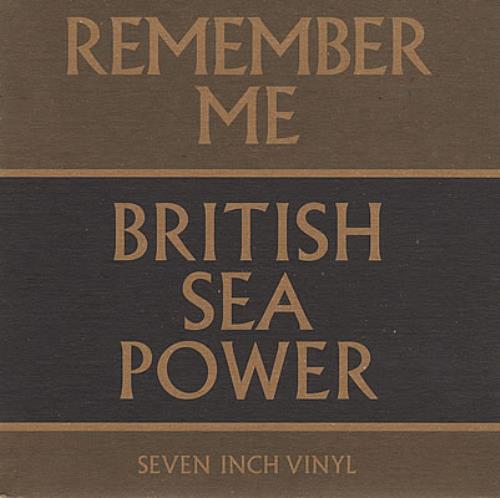 Sea Power Remember Me - Scout Niblett 7" vinyl single (7 inch record / 45) UK BPW07RE282546