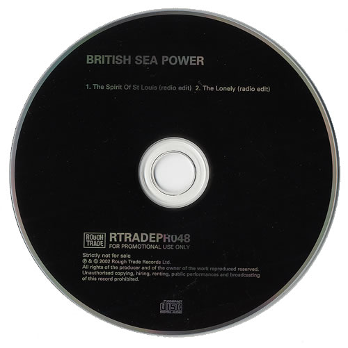 Sea Power The Spirit Of St Louis CD single (CD5 / 5") UK BPWC5TH274297