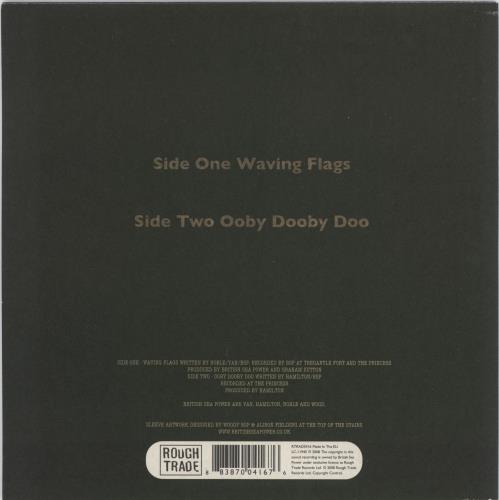 Sea Power Waving Flags - Both 7"s 7" vinyl single (7 inch record / 45) UK BPW07WA770417