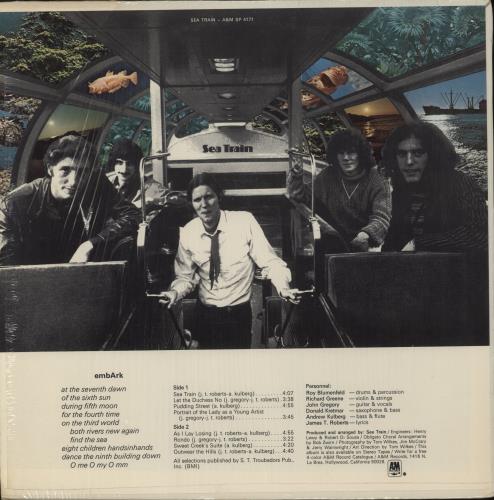 Sea Train Sea Train vinyl LP album (LP record) US S2RLPSE872381